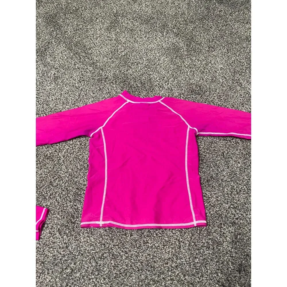 Costalista pink Illinois Turtle long sleeve protective swim shirt / rash guard M